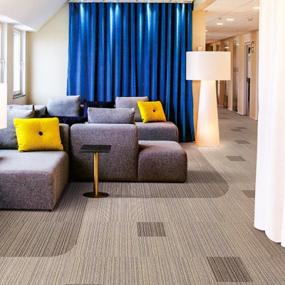 Commercial Luxury Hotel Corridor Living Room Home  Bedroom Nylon Office Tiles Carpet 50x50