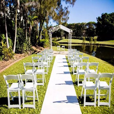 Needle Punched Red-Color Rib Stripe Ribbed Exhibition Floor Carpet