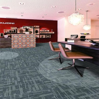 Heavy Traffic Nylon Carpet Tiles Modular Office Commercial Carpet Tile 50x50